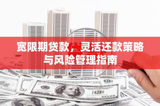 宾川宽限期贷款，灵活还款策略与风险管理指南