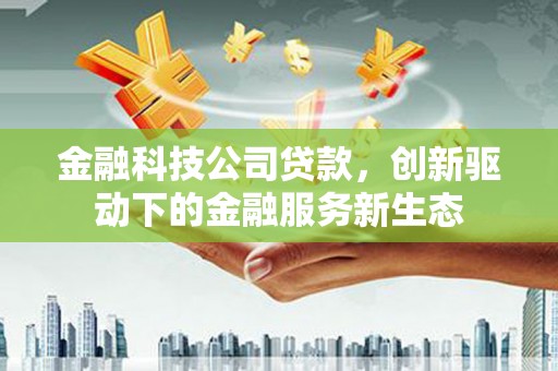 宾川金融科技公司贷款，创新驱动下的金融服务新生态