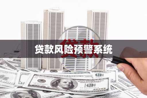 宾川贷款风险预警系统