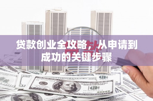 宾川贷款创业全攻略，从申请到成功的关键步骤