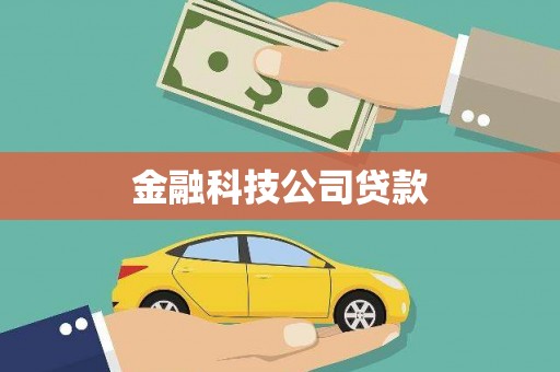 宾川金融科技公司贷款