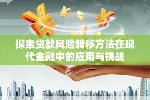 宾川探索贷款风险转移方法在现代金融中的应用与挑战