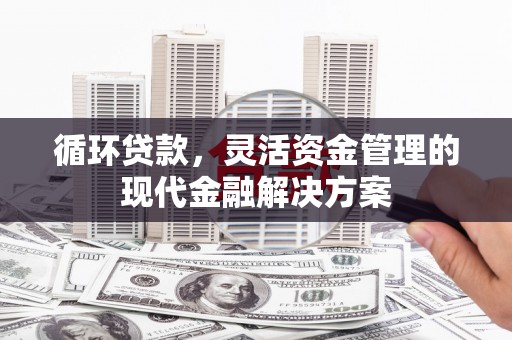 宾川循环贷款，灵活资金管理的现代金融解决方案