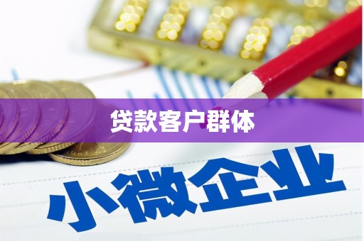 宾川贷款客户群体