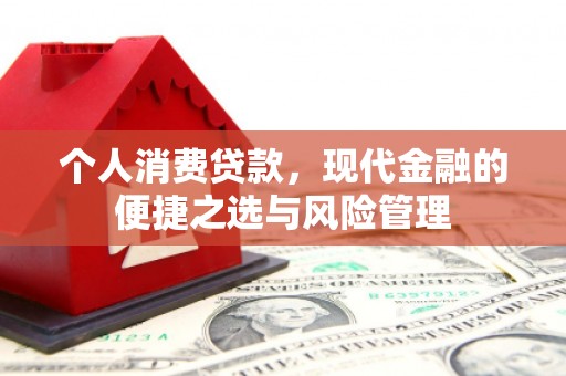 宾川个人消费贷款，现代金融的便捷之选与风险管理