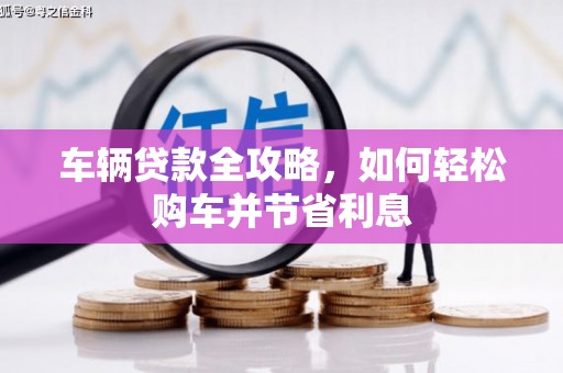 宾川车辆贷款全攻略，如何轻松购车并节省利息