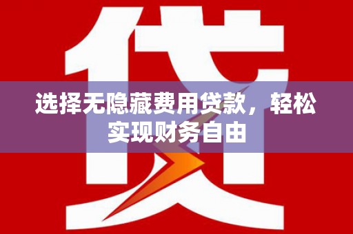 宾川选择无隐藏费用贷款，轻松实现财务自由