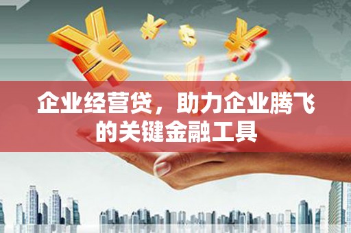 宾川企业经营贷，助力企业腾飞的关键金融工具