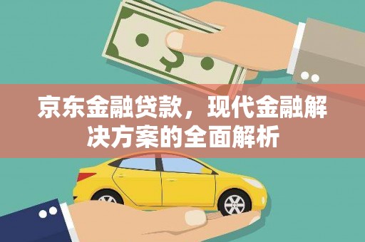 宾川京东金融贷款，现代金融解决方案的全面解析