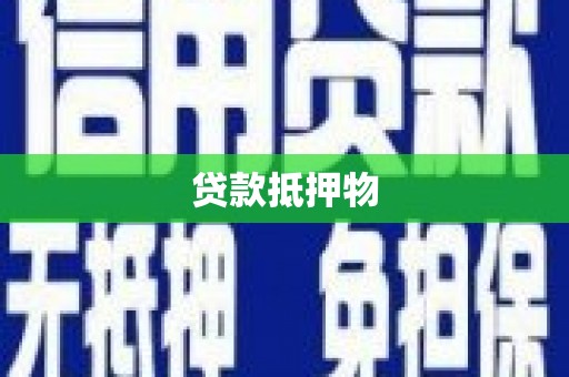宾川贷款抵押物
