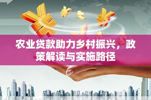 宾川农业贷款助力乡村振兴，政策解读与实施路径