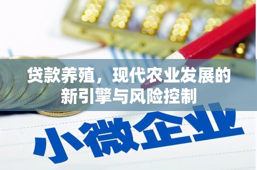宾川贷款养殖，现代农业发展的新引擎与风险控制