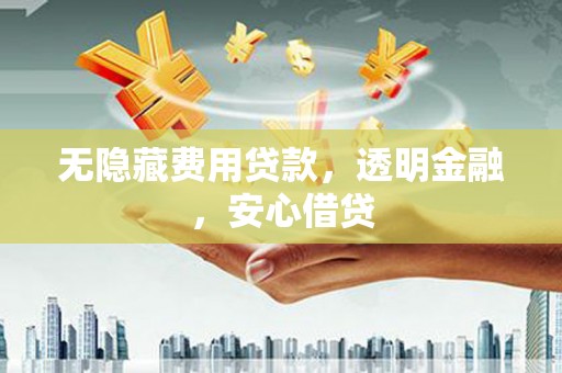 宾川无隐藏费用贷款，透明金融，安心借贷