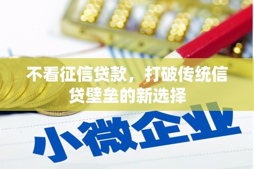宾川不看征信贷款，打破传统信贷壁垒的新选择