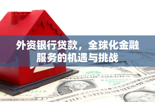 宾川外资银行贷款，全球化金融服务的机遇与挑战