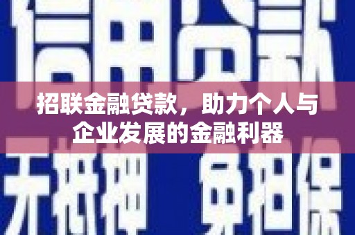 宾川招联金融贷款，助力个人与企业发展的金融利器