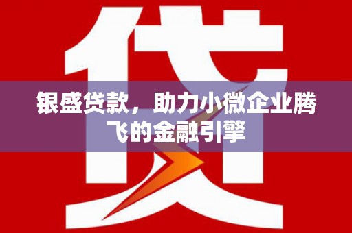 宾川银盛贷款，助力小微企业腾飞的金融引擎