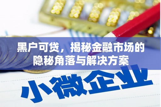 宾川黑户可贷，揭秘金融市场的隐秘角落与解决方案