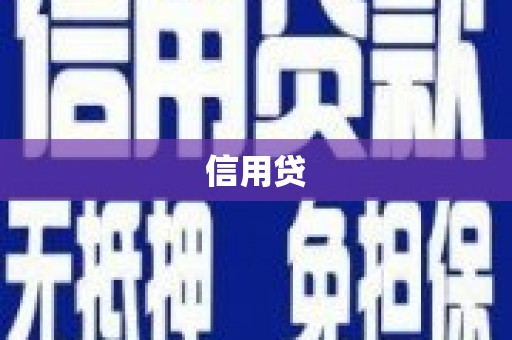 宾川信用贷