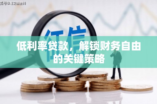 宾川低利率贷款，解锁财务自由的关键策略
