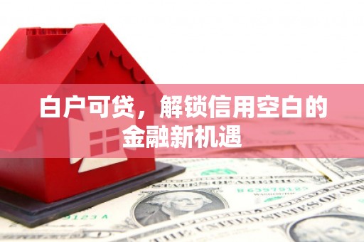宾川白户可贷，解锁信用空白的金融新机遇