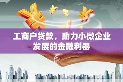 宾川工商户贷款，助力小微企业发展的金融利器