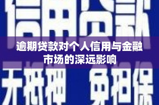 宾川逾期贷款对个人信用与金融市场的深远影响
