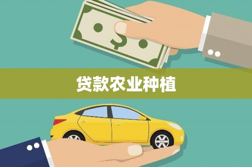 宾川贷款农业种植