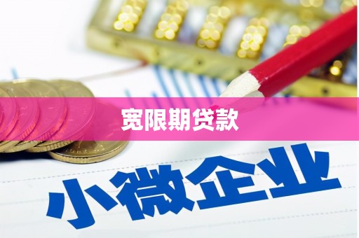 宾川宽限期贷款