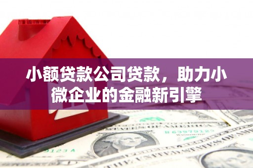 宾川小额贷款公司贷款，助力小微企业的金融新引擎
