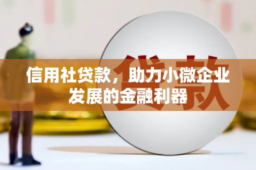 宾川信用社贷款，助力小微企业发展的金融利器