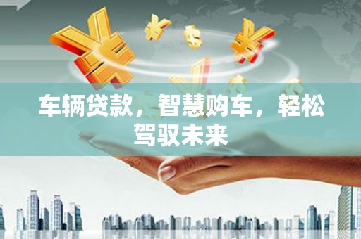 宾川车辆贷款，智慧购车，轻松驾驭未来