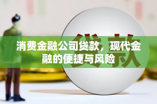 宾川消费金融公司贷款，现代金融的便捷与风险