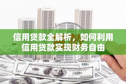 宾川信用贷款全解析，如何利用信用贷款实现财务自由